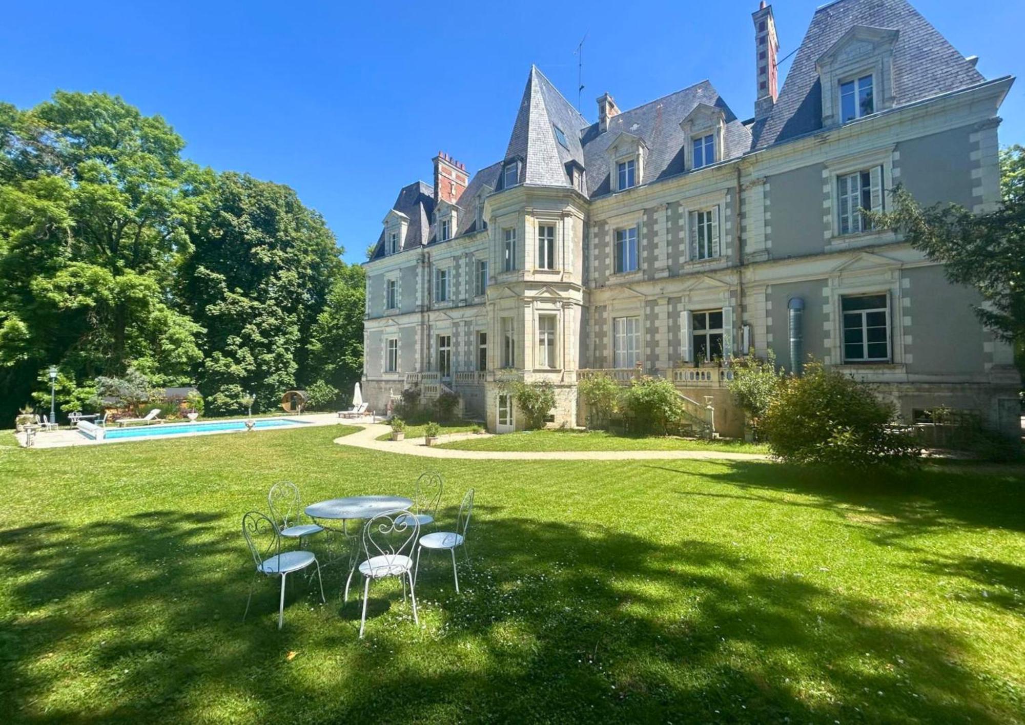 B&B Château de Saint-Bohaire Exterior foto