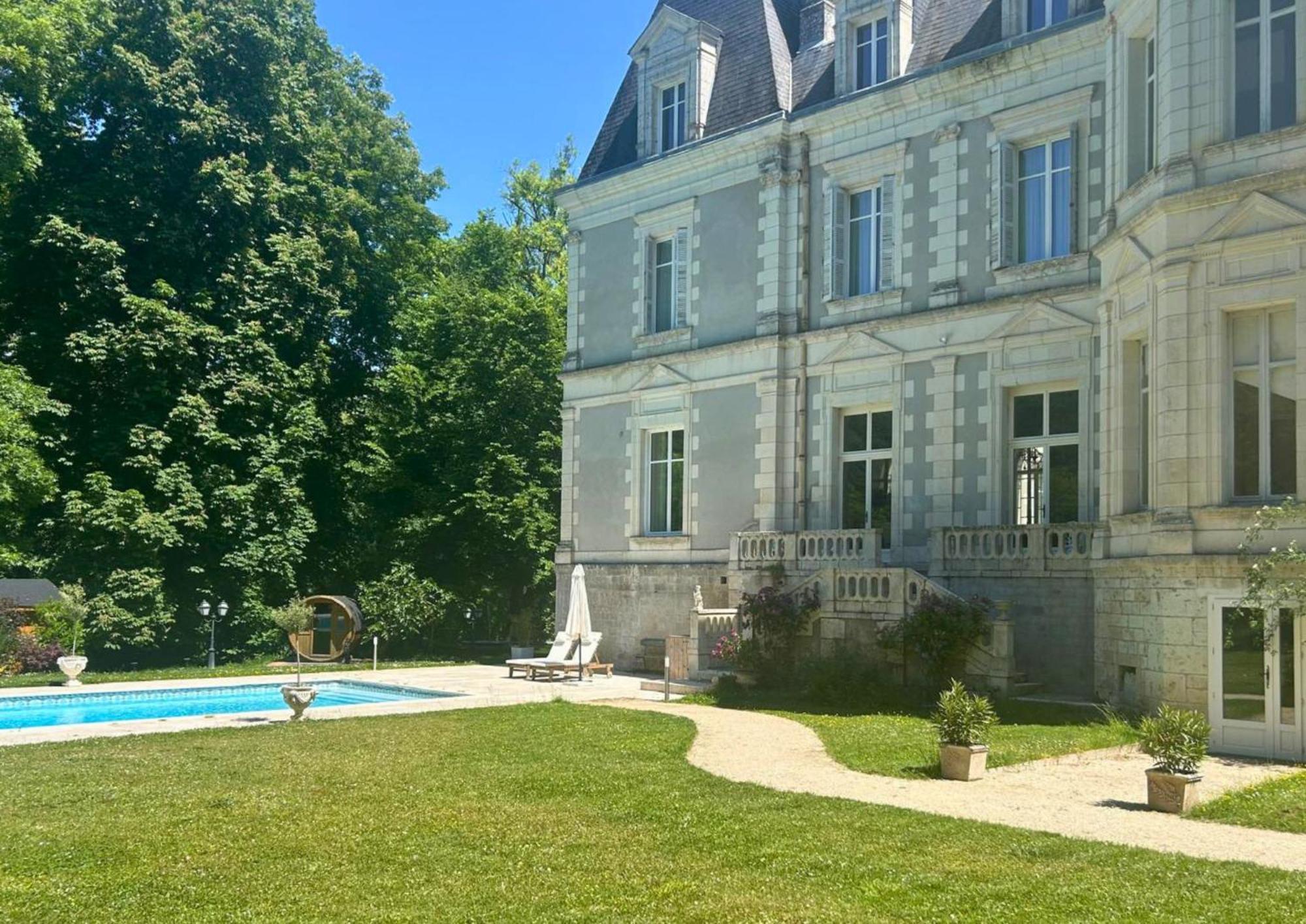 B&B Château de Saint-Bohaire Exterior foto