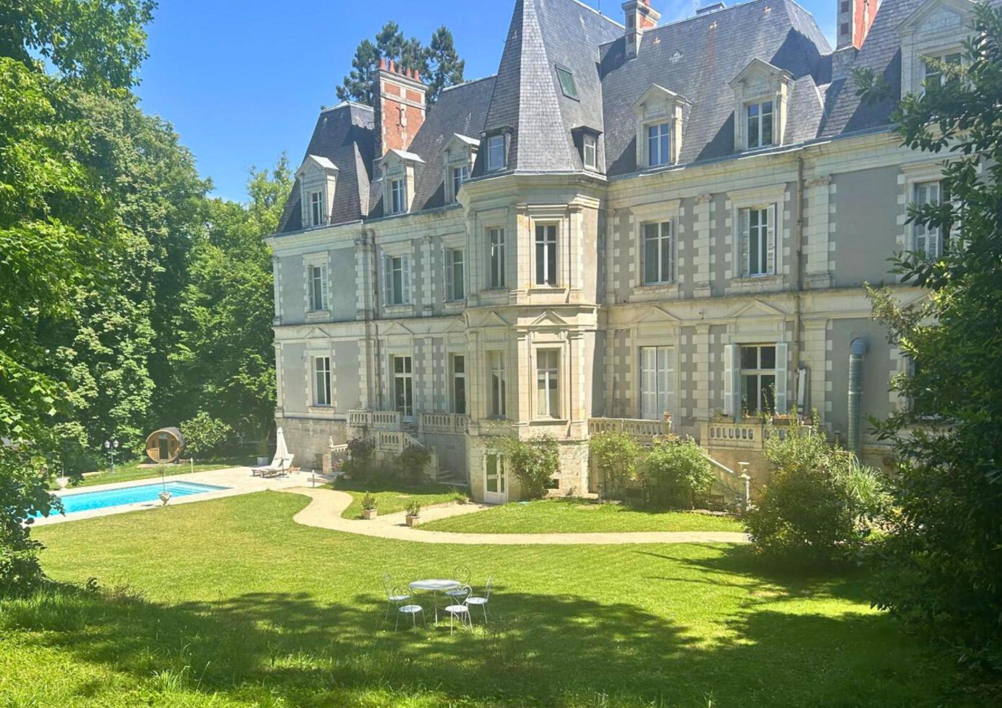 B&B Château de Saint-Bohaire Exterior foto